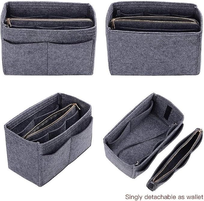 π« FELT FABRIC PURSE ORGANISER β ECO-FRIENDLY HANDBAG INSERT π YOU SAVE: βΉ700 (47% OFF)