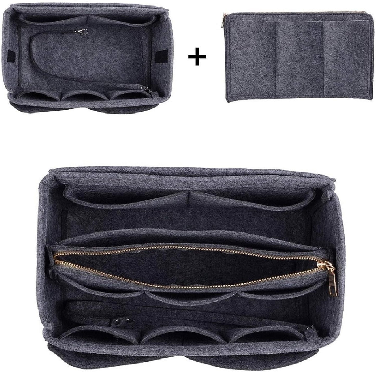 π« FELT FABRIC PURSE ORGANISER β ECO-FRIENDLY HANDBAG INSERT π YOU SAVE: βΉ700 (47% OFF)