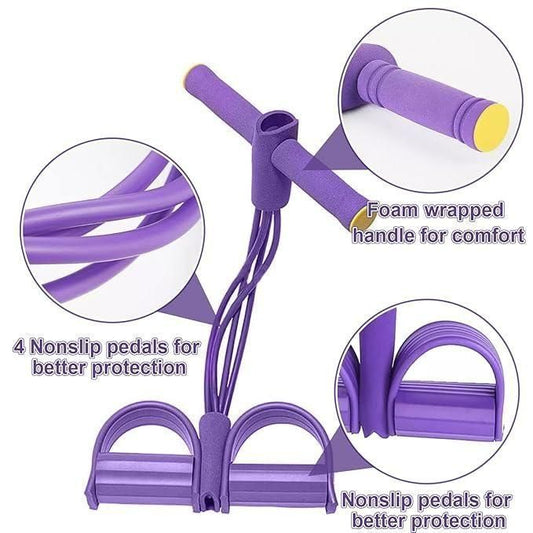 Elite Multifunctional Pedal Resistance Band